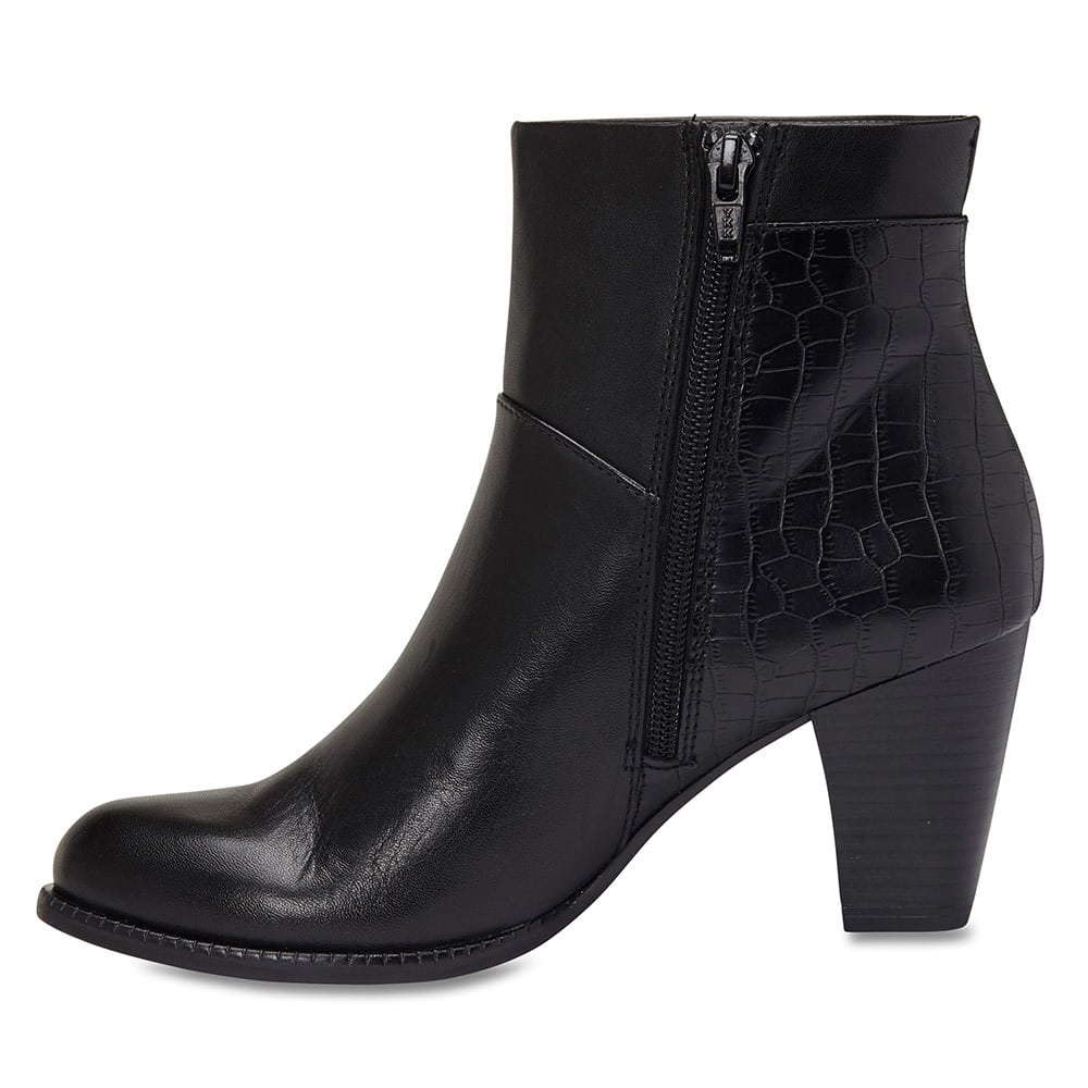 Hansen Boot in Black Leather