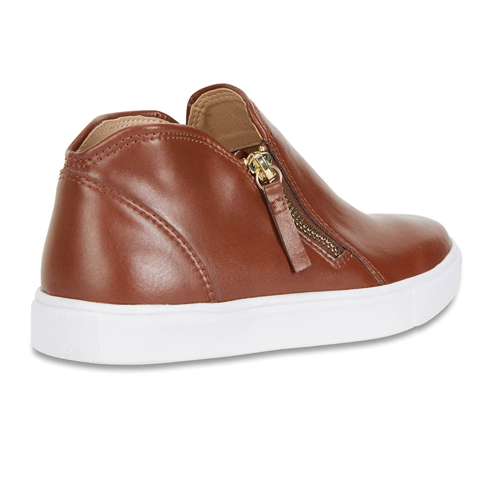 Harvey Sneaker in Tan Leather