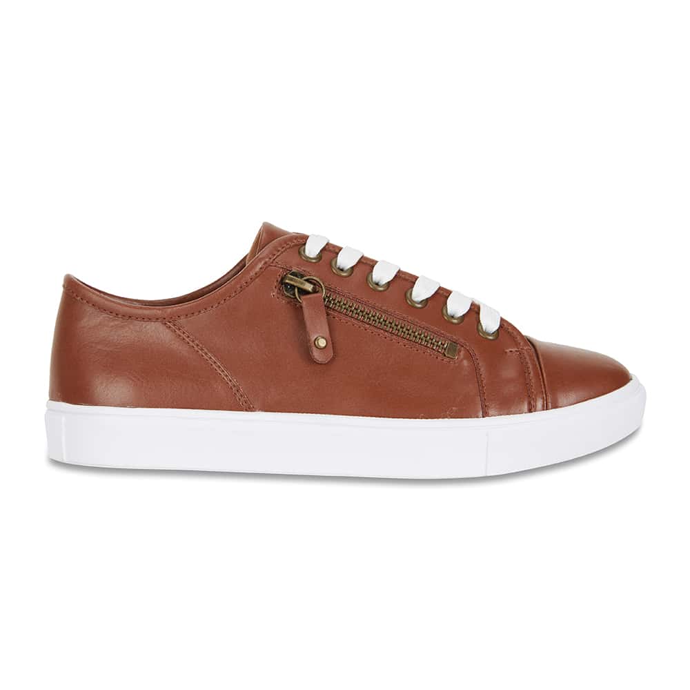 Hawk Sneaker in Tan Leather