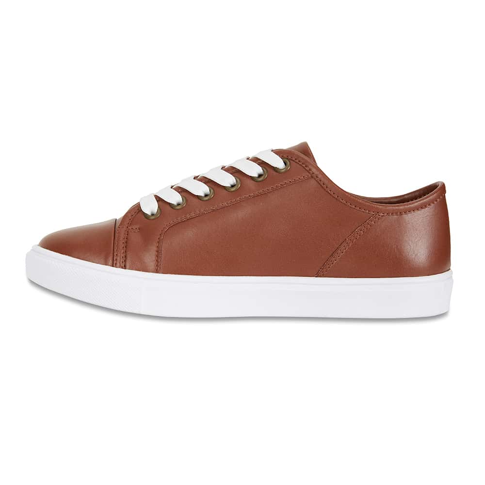 Hawk Sneaker in Tan Leather