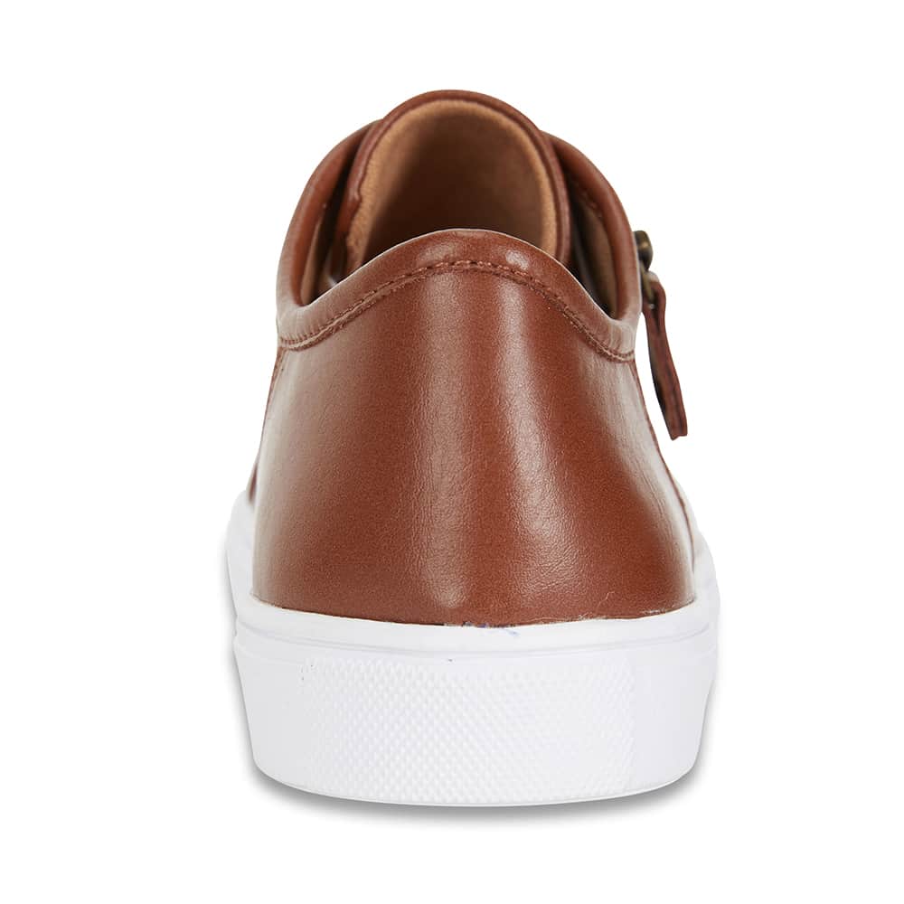 Hawk Sneaker in Tan Leather