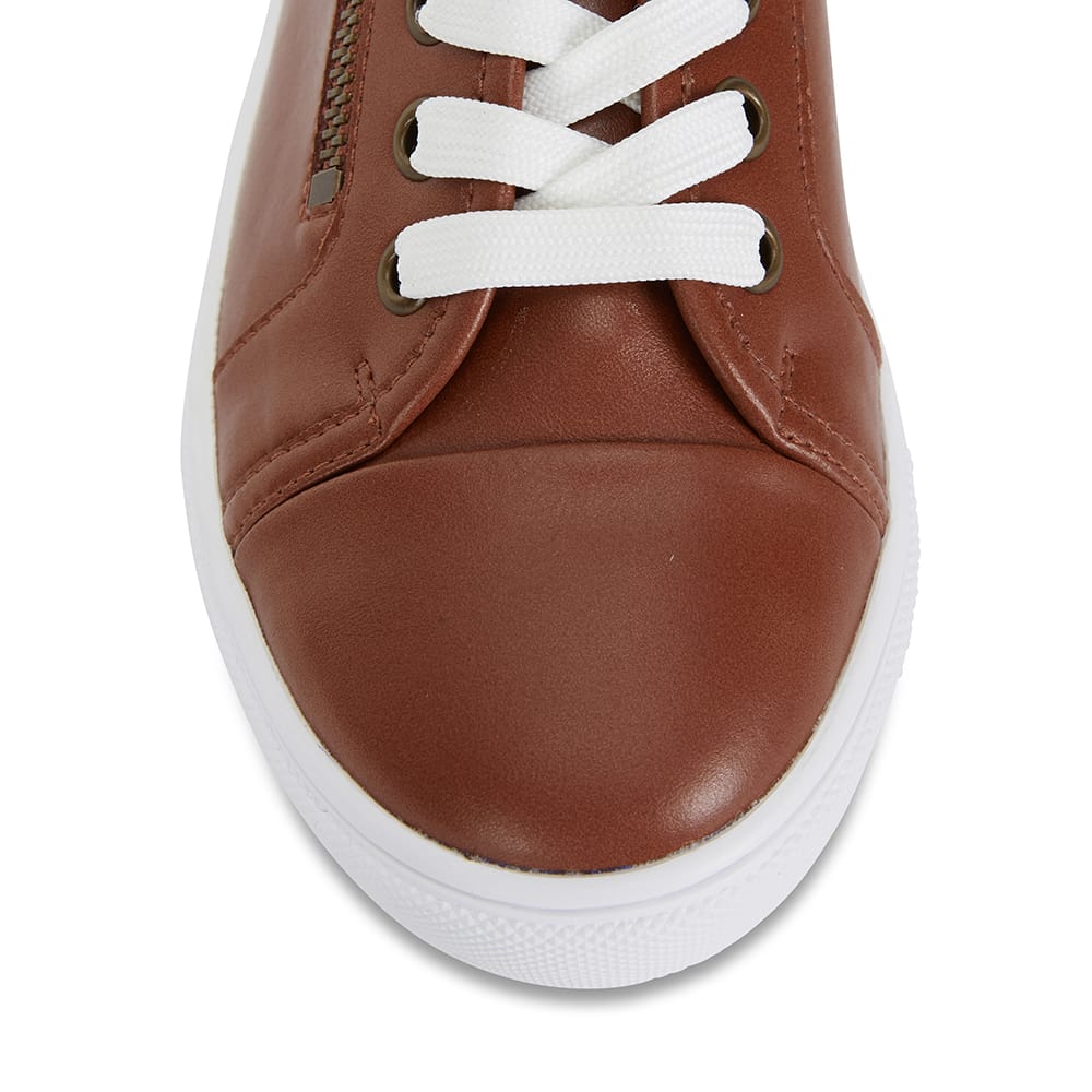 Hawk Sneaker in Tan Leather