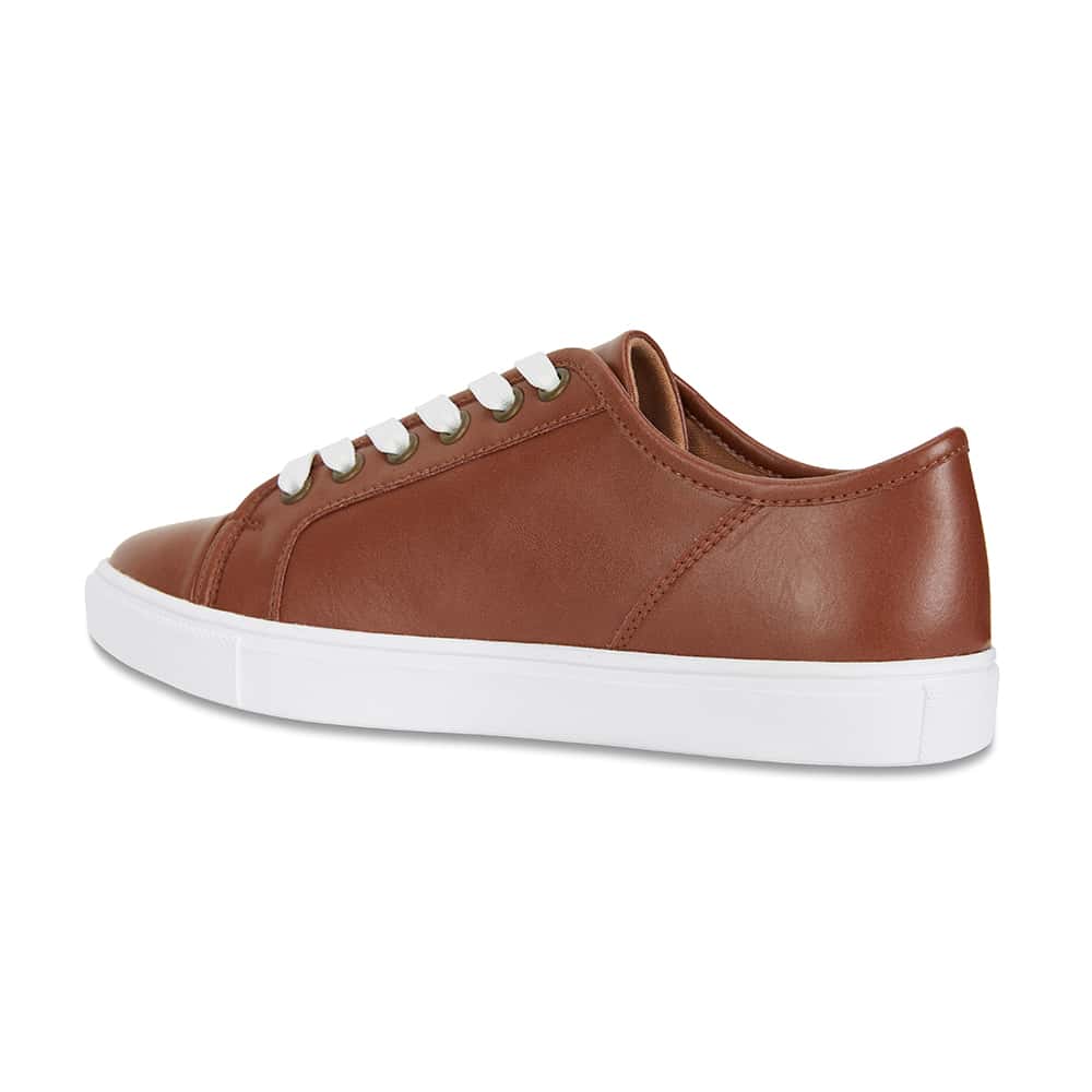 Hawk Sneaker in Tan Leather