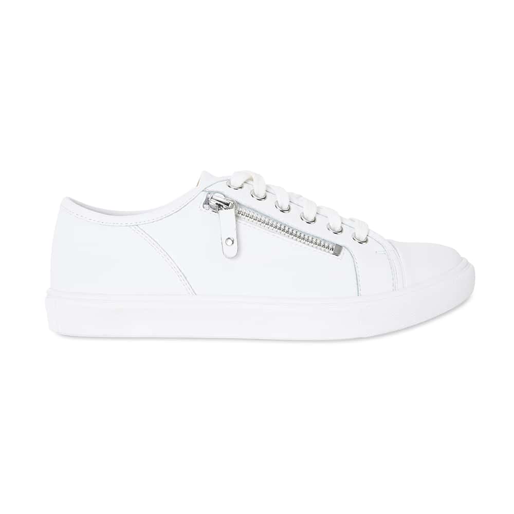 Hawk Sneaker in White Leather