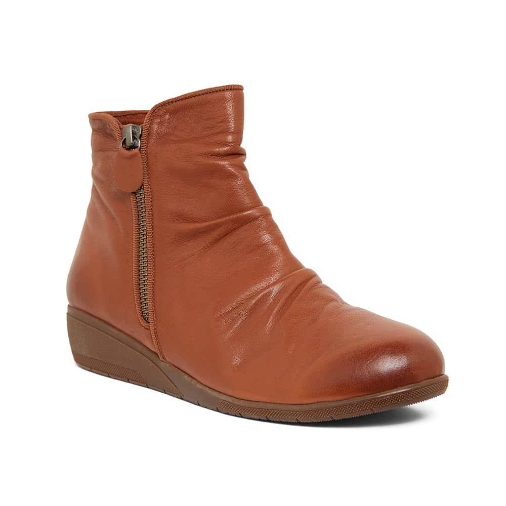 Hayden Boot in Tan Leather