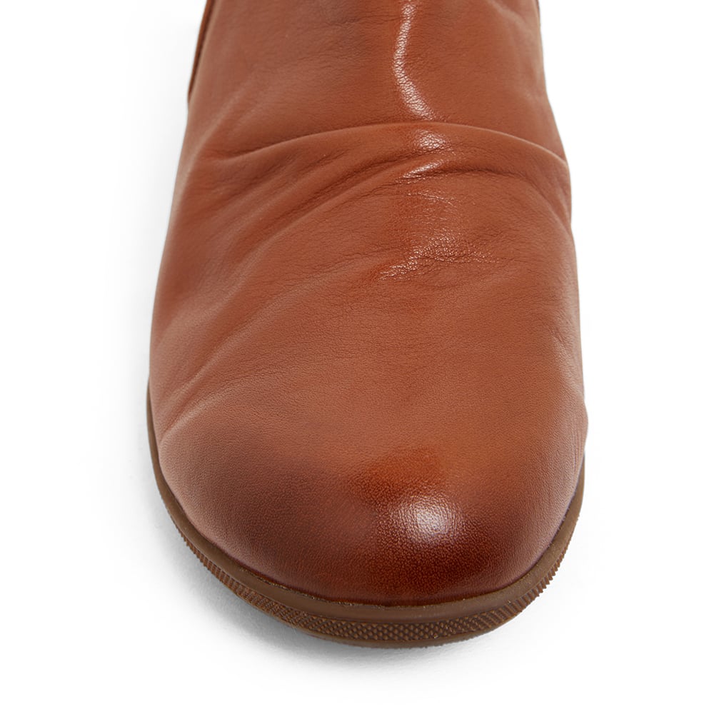 Hayden Boot in Tan Leather