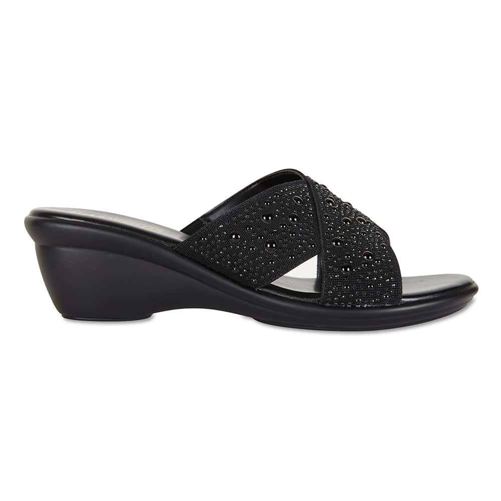 Honey Heel in Black