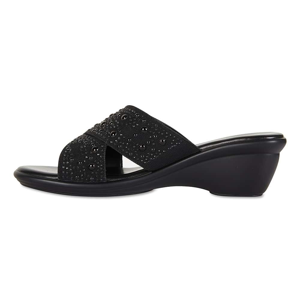 Honey Heel in Black