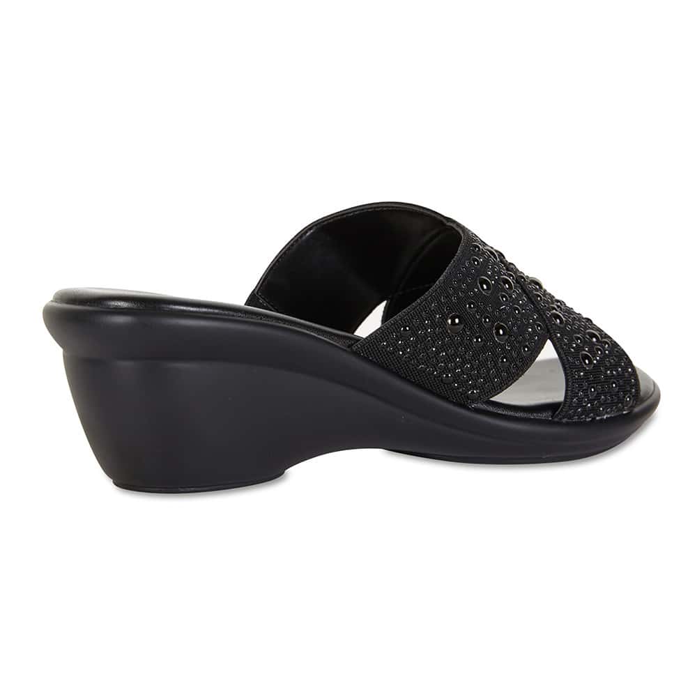 Honey Heel in Black