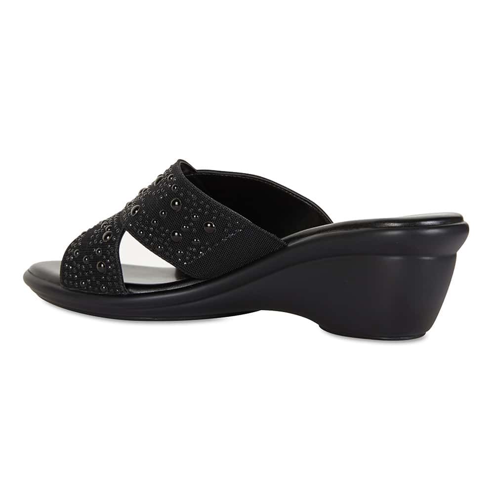 Honey Heel in Black
