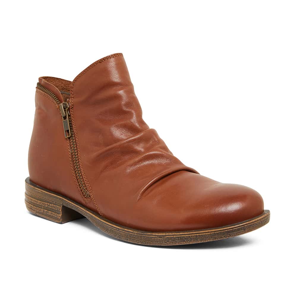 Hotham Boot in Tan Leather