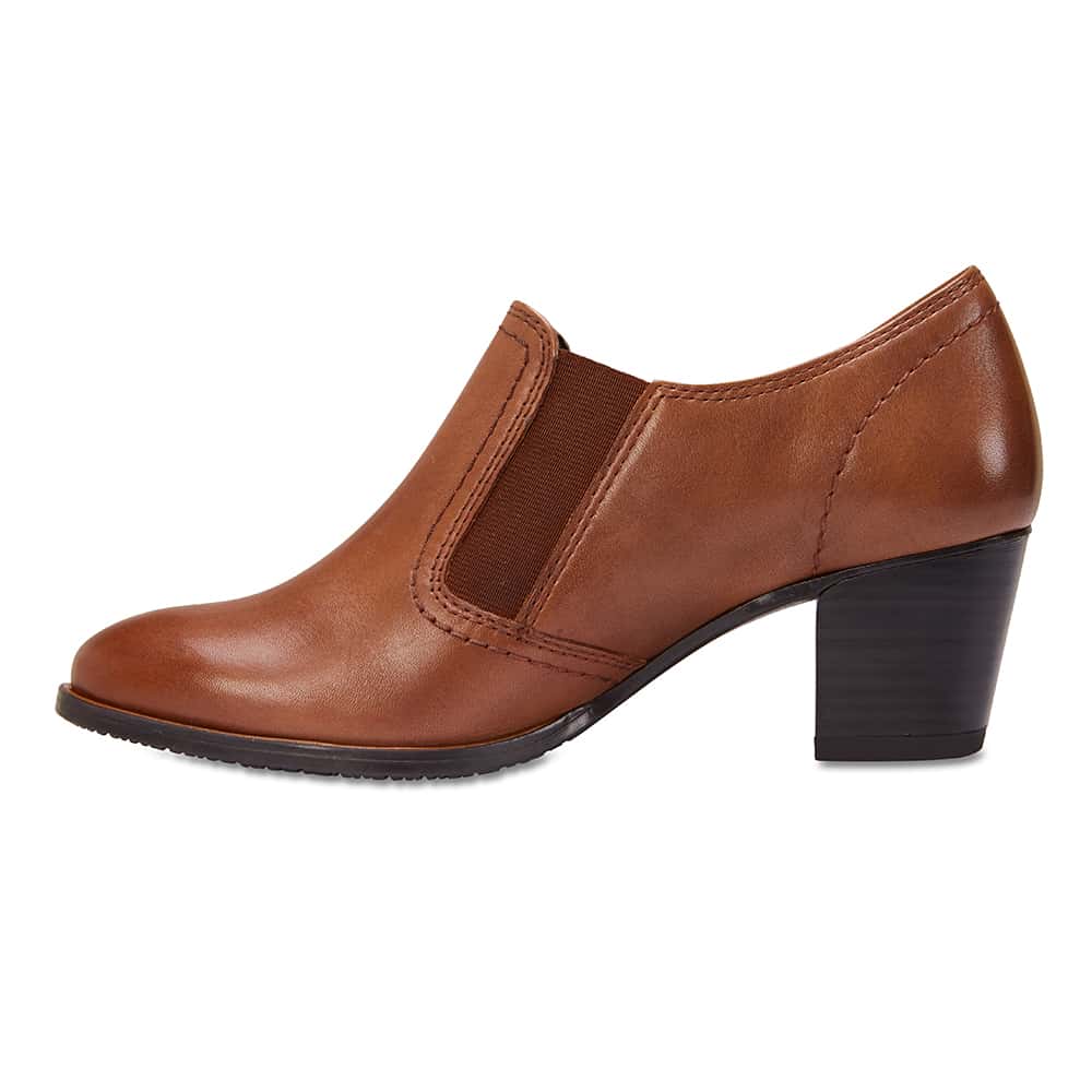 Irene Boot in Cognac Leather