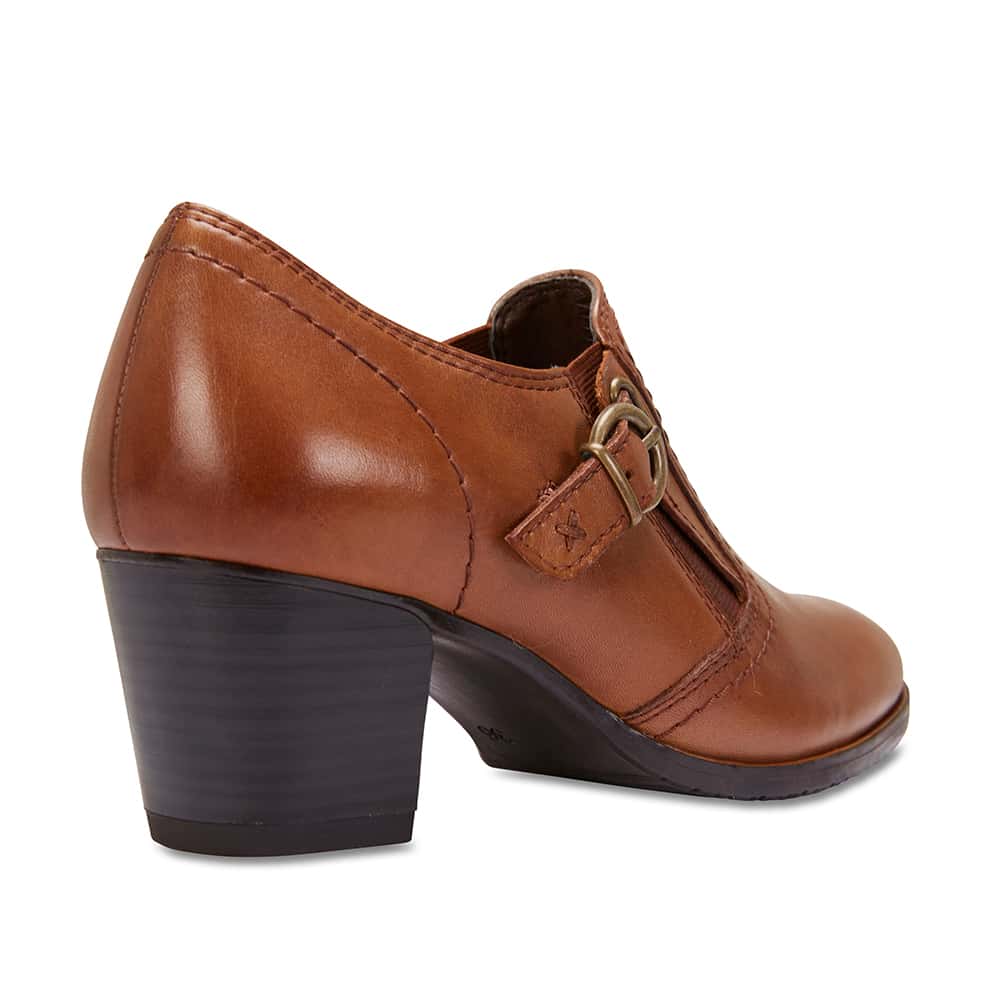 Irene Boot in Cognac Leather
