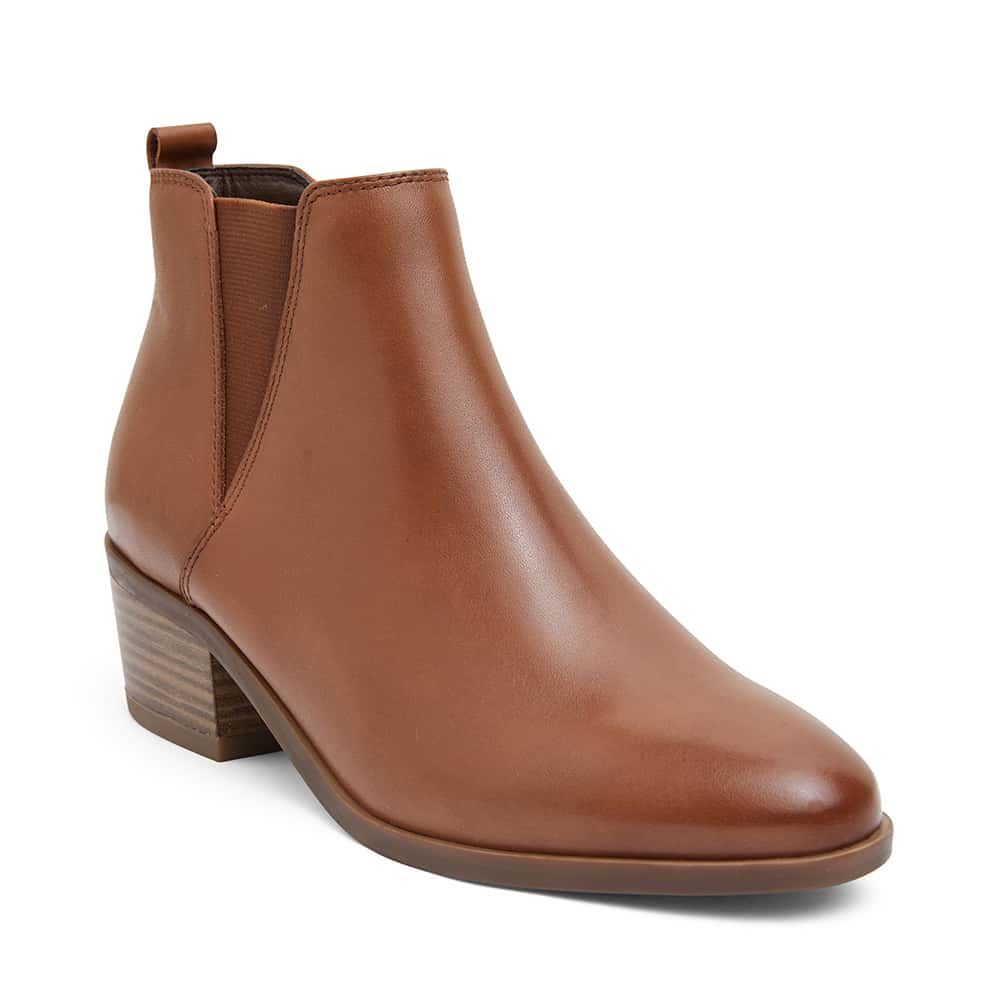 Jarrett Boot in Mid Brown Leather