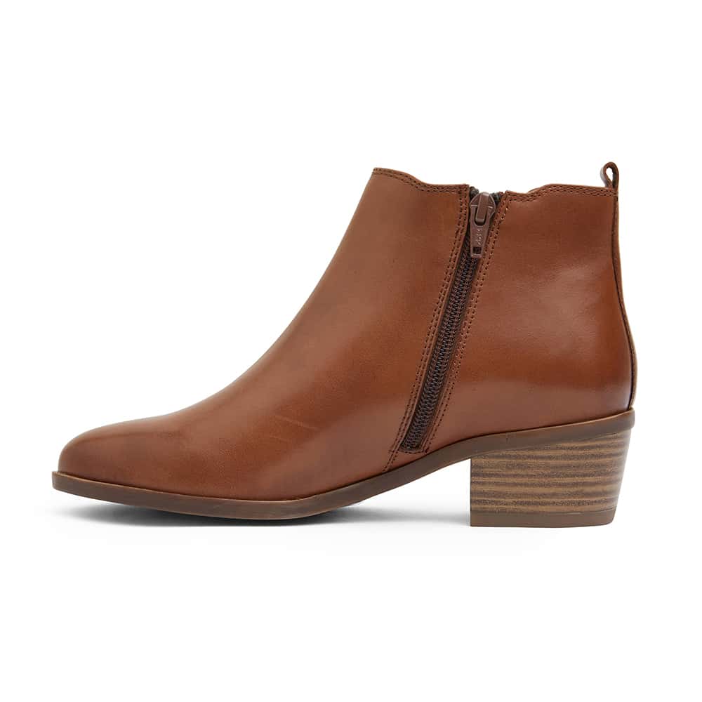 Jarrett Boot in Mid Brown Leather