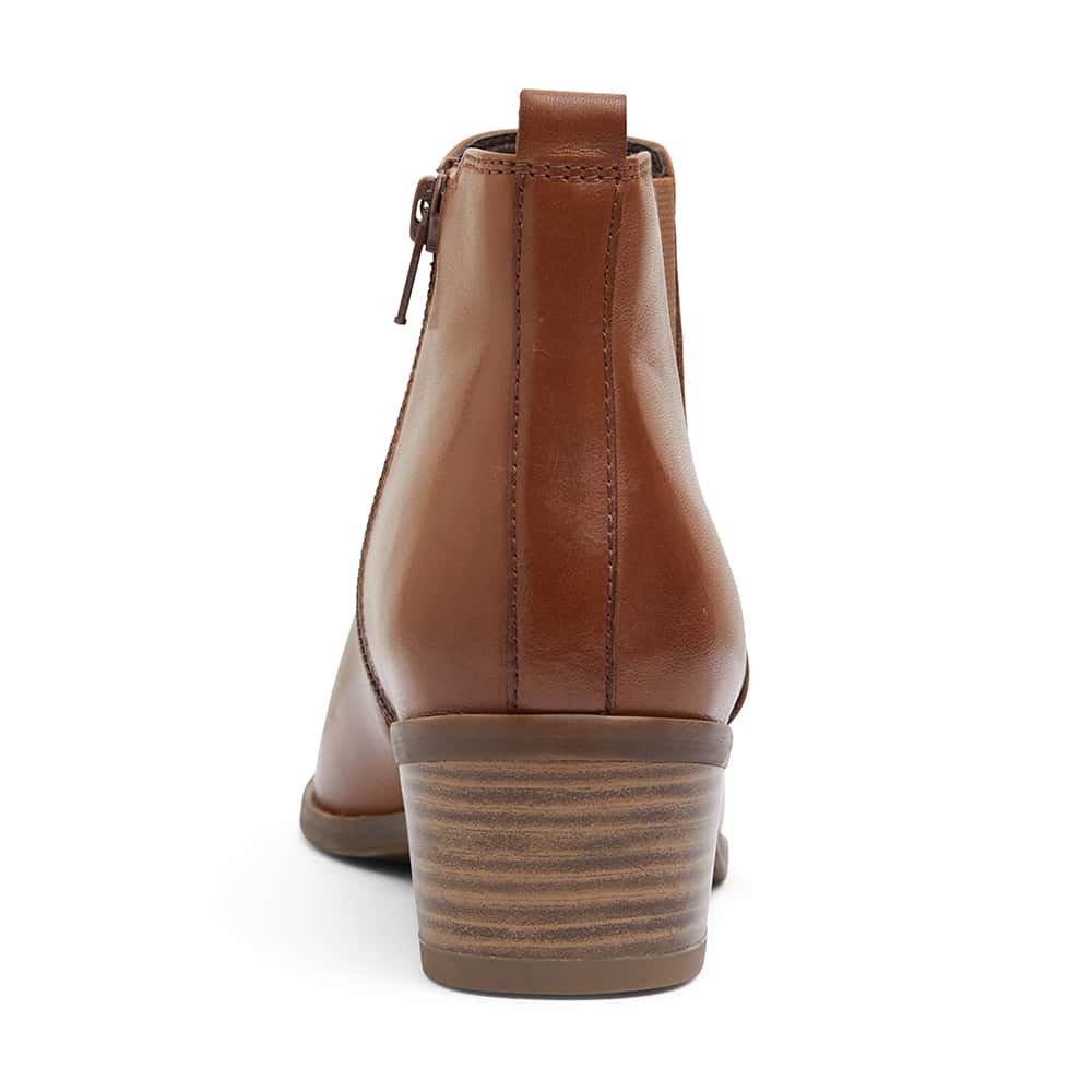 Jarrett Boot in Mid Brown Leather