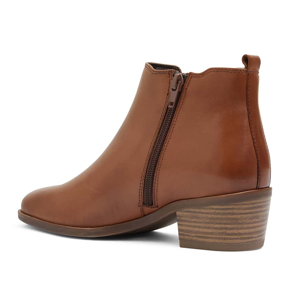 Jarrett Boot in Mid Brown Leather