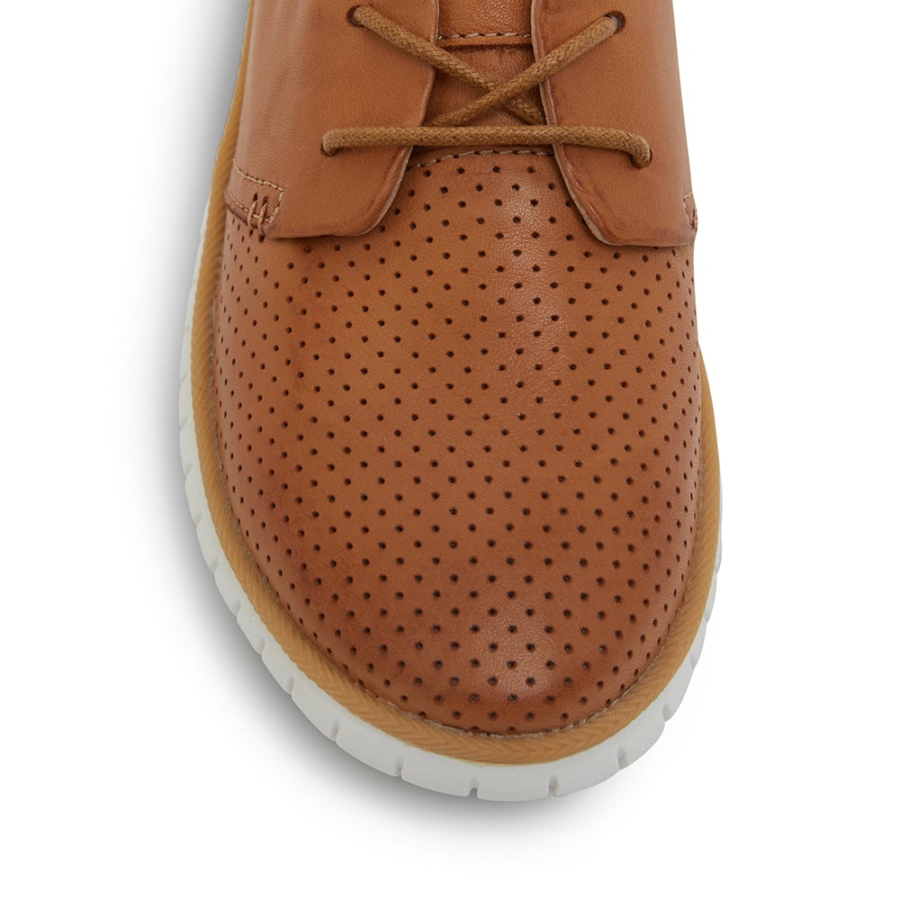 Jigsaw Sneaker in Tan Leather