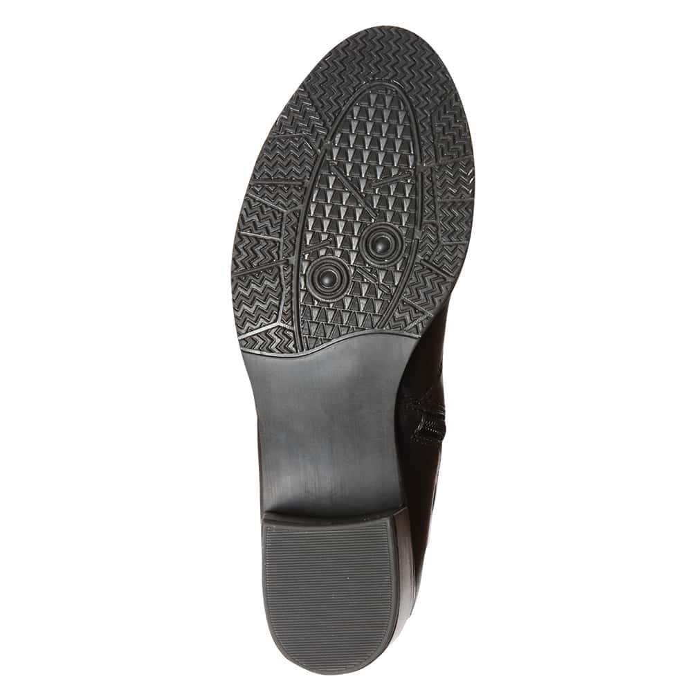 Junction Boot in Black Leather