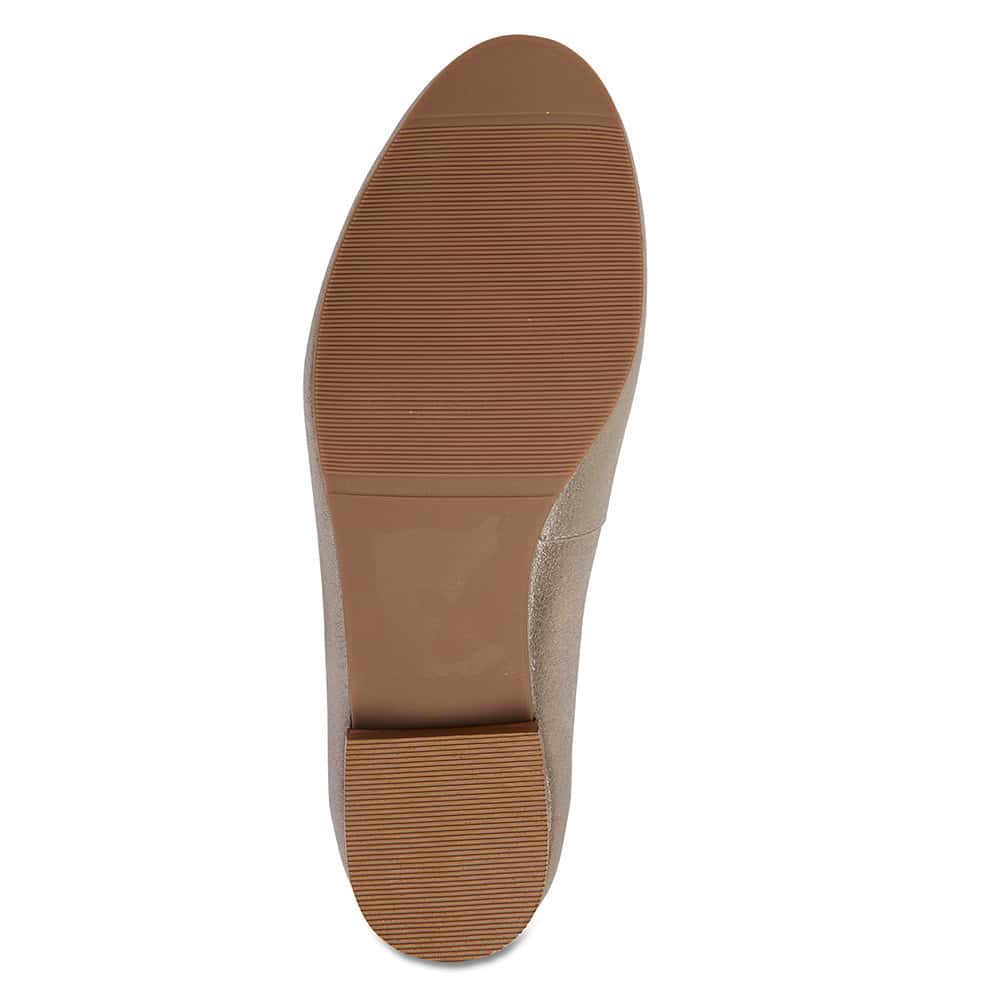 Juno Loafer in Pewter Leather