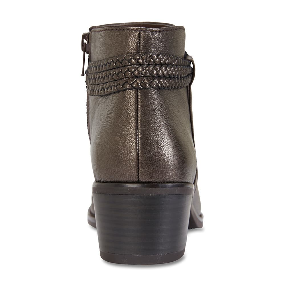 Jupiter Boot in Metallic Leather