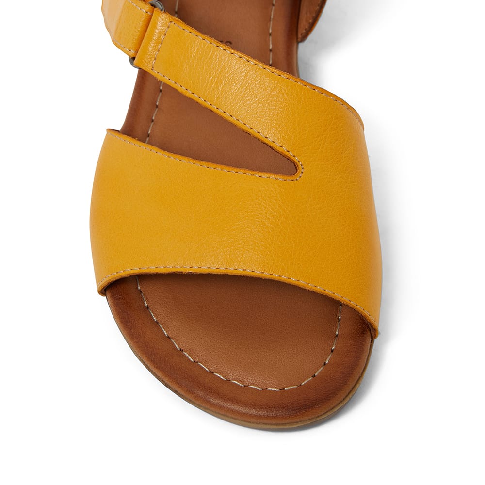 Kenya Sandal in Mustard Leather