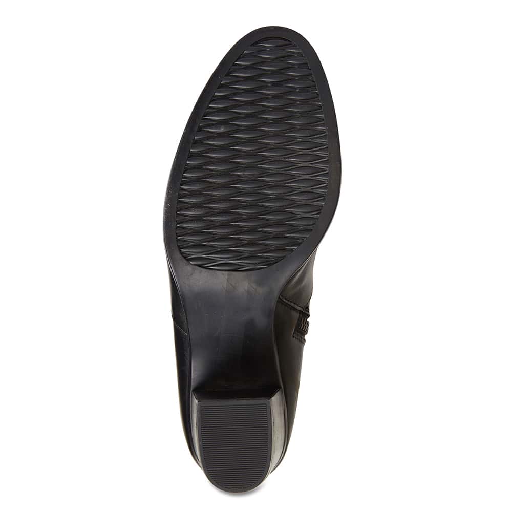 Kiama Boot in Black Leather