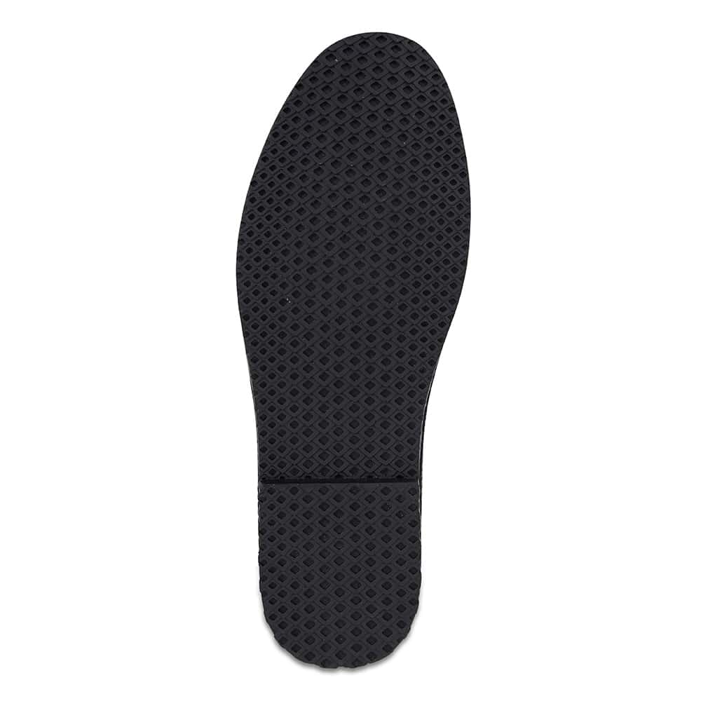 Kyla Loafer in Black Leather