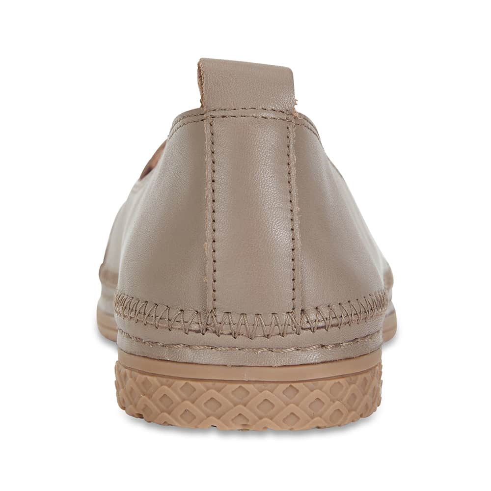 Kyla Loafer in Stone Leather