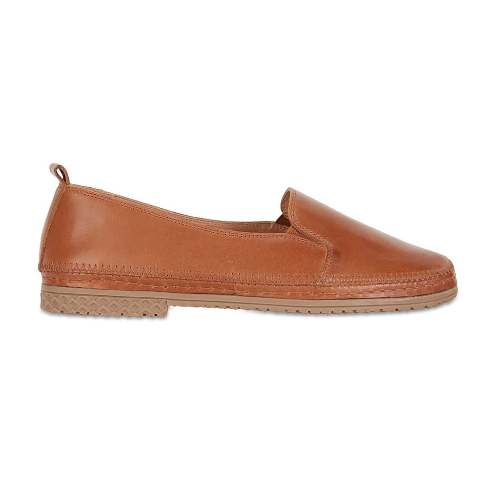 Kyla Loafer in Tan Leather