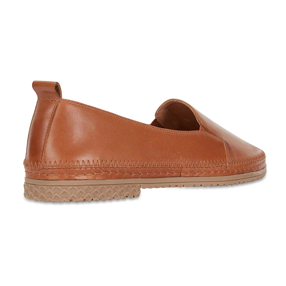 Kyla Loafer in Tan Leather