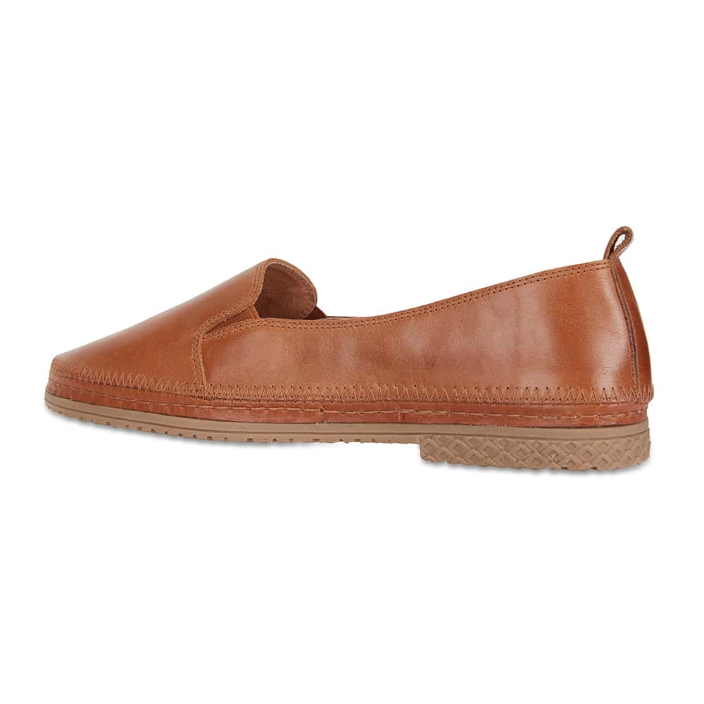 Kyla Loafer in Tan Leather