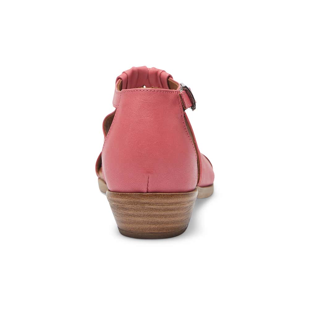 Laguna Sandal in Fuschia And Cognac Leather