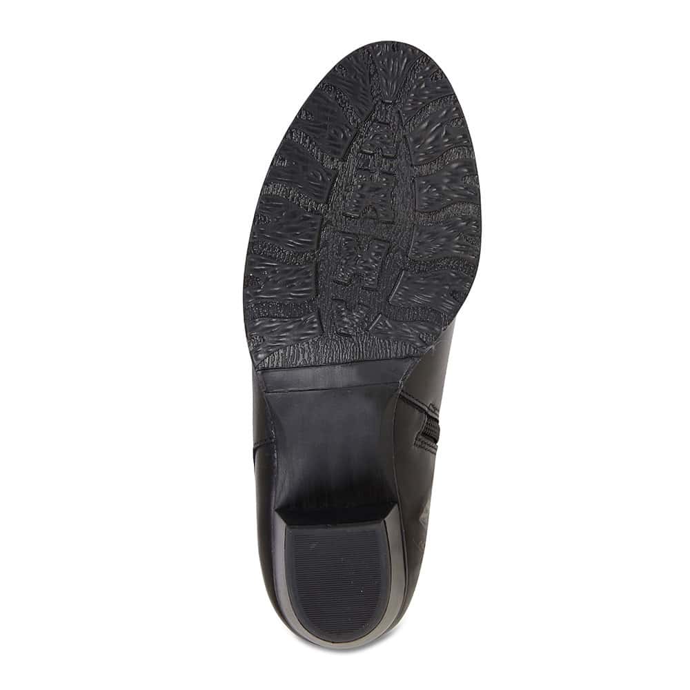 Lennon Boot in Black Leather