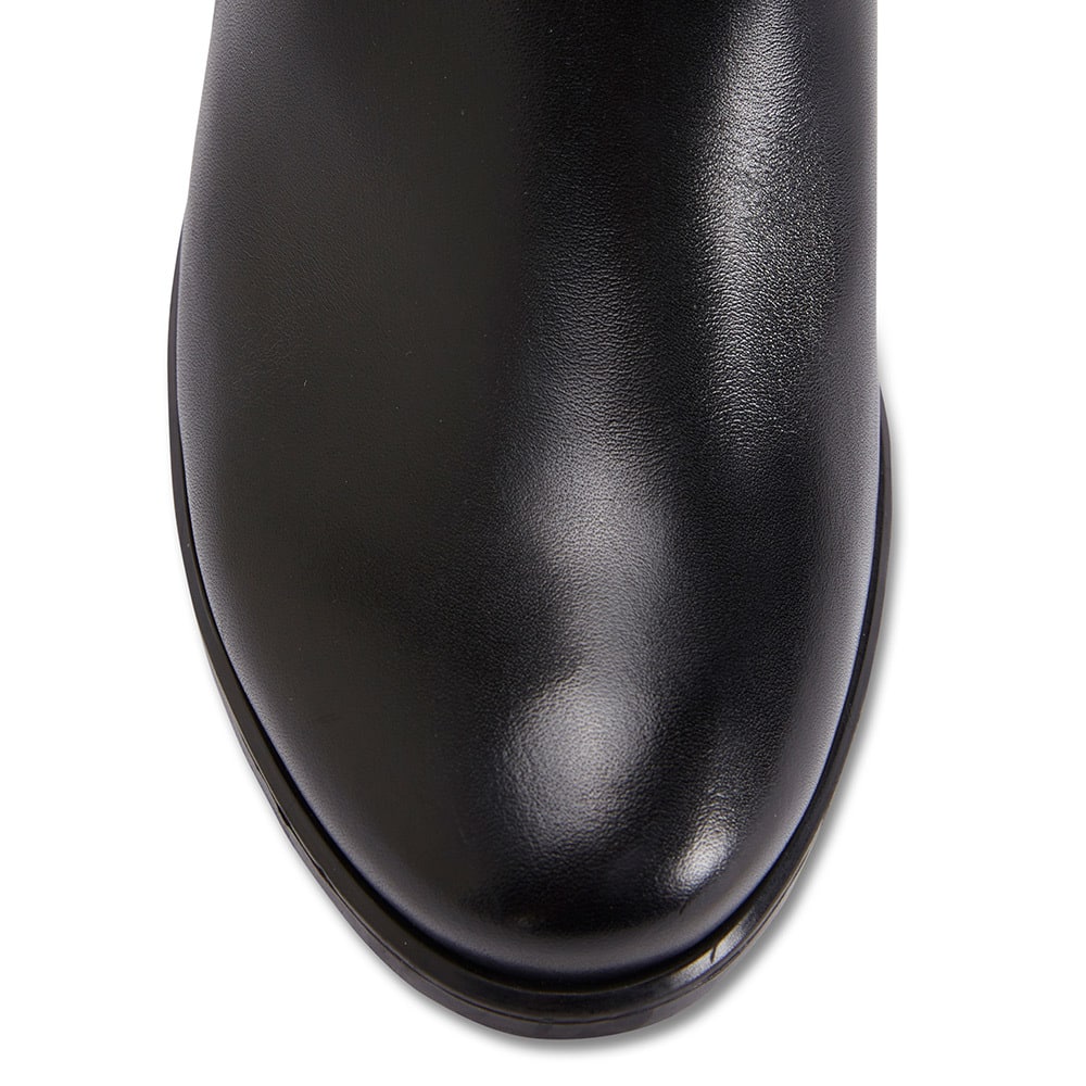 Lennon Boot in Black Leather