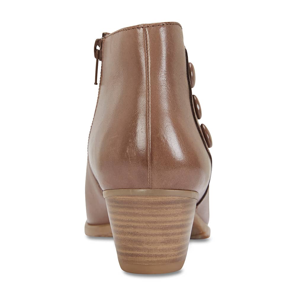 Lennon Boot in Taupe Leather