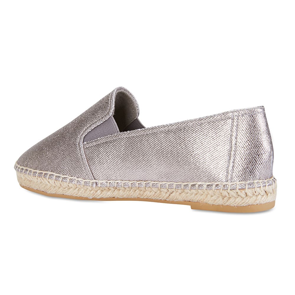 Lilly Loafer in Pewter Fabric