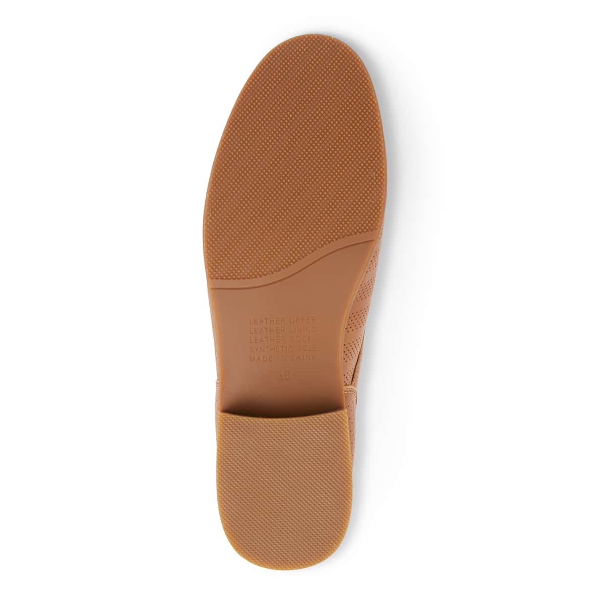 Nandy Brogue in Tan Leather
