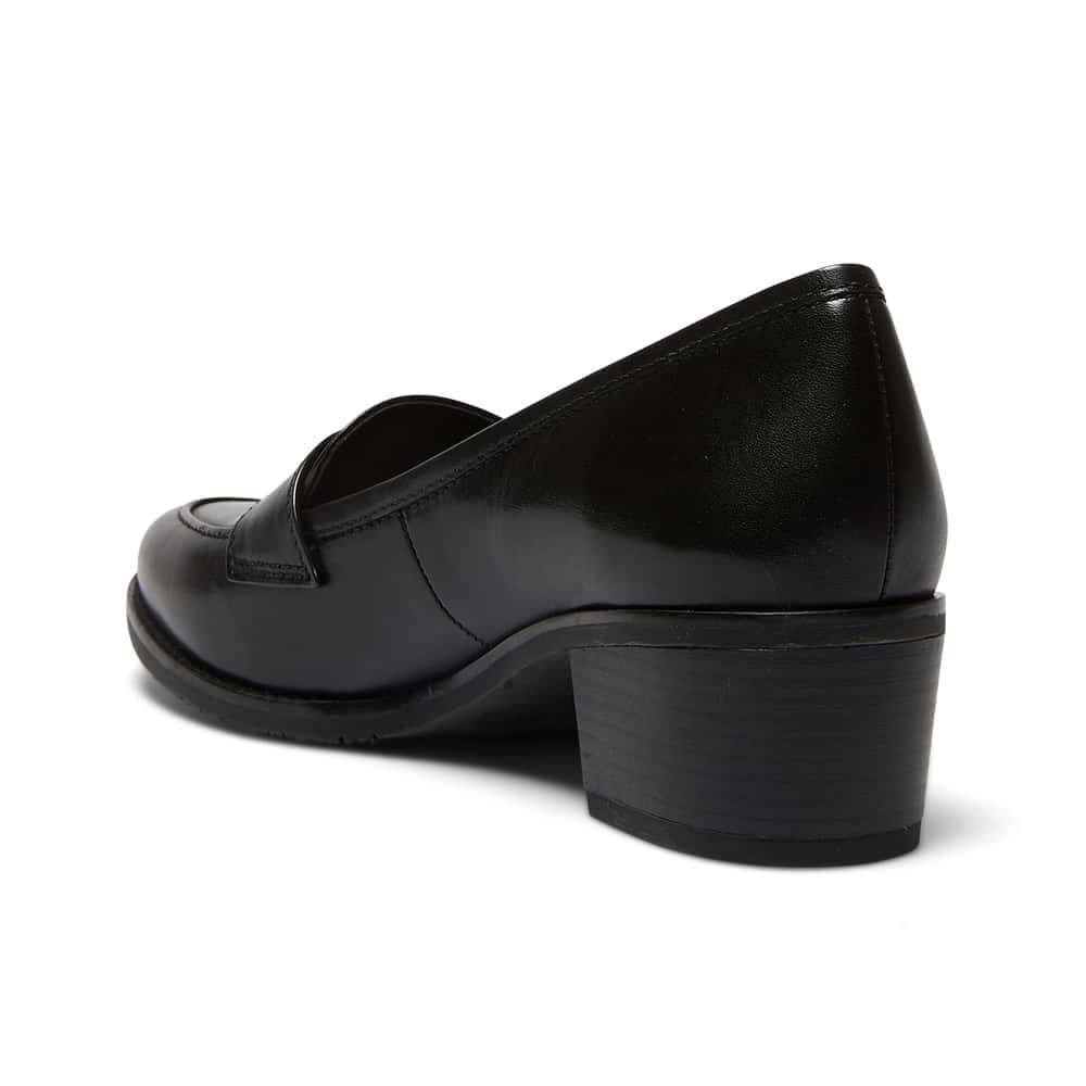 Napoli Loafer in Black Leather