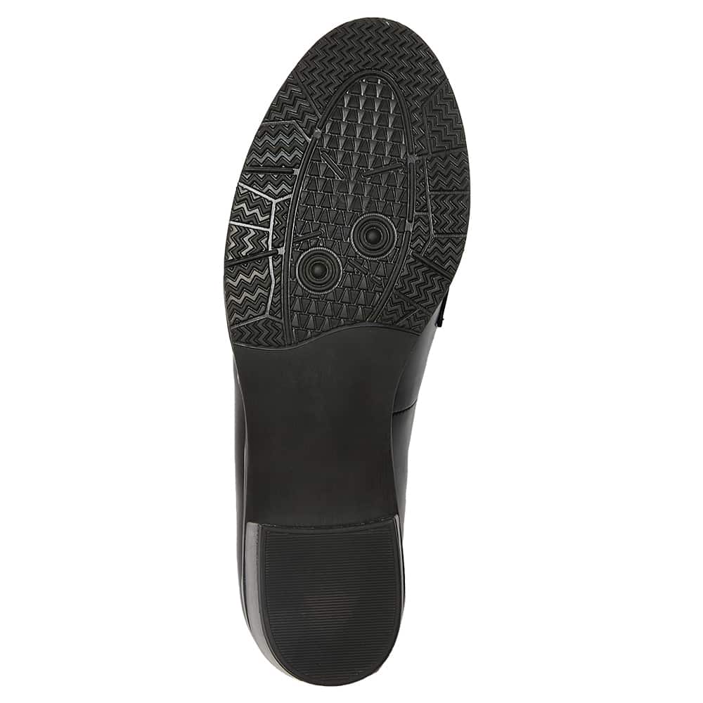 Napoli Loafer in Black Leather