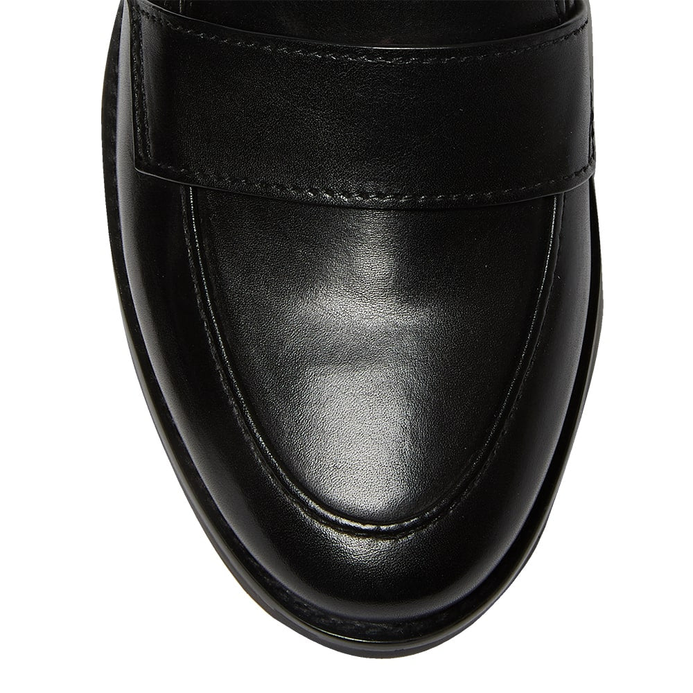 Napoli Loafer in Black Leather
