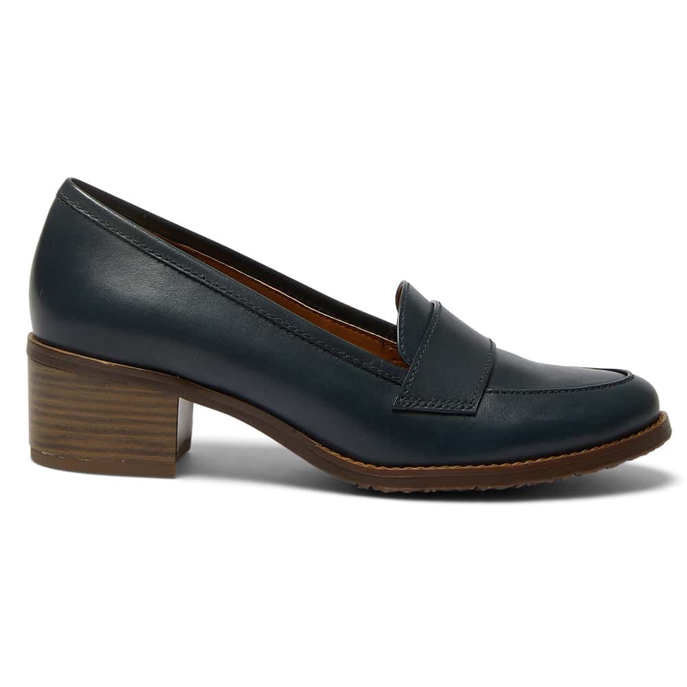 Napoli Loafer in Navy Leather