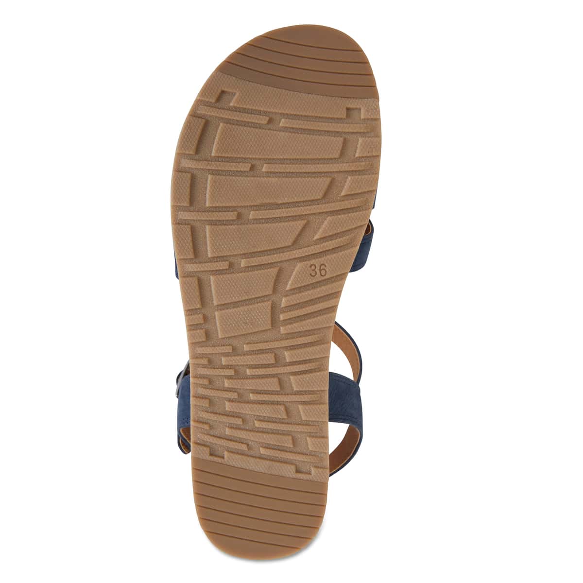 Ohio Sandal in Navy Leather