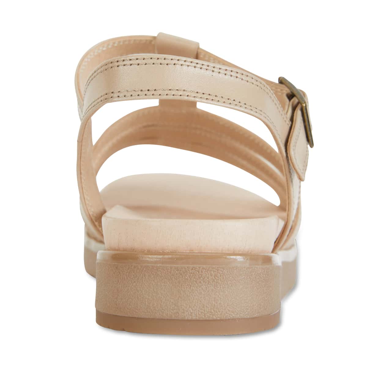 Ohio Sandal in Neutral Leather