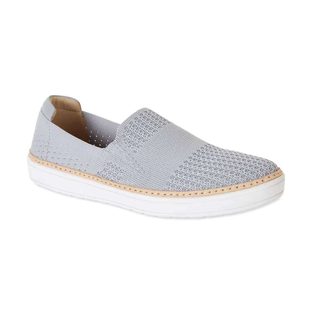 Onyx Loafer in Grey Fabric