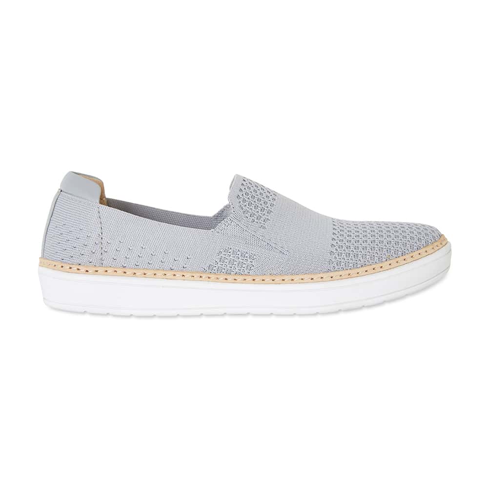 Onyx Loafer in Grey Fabric