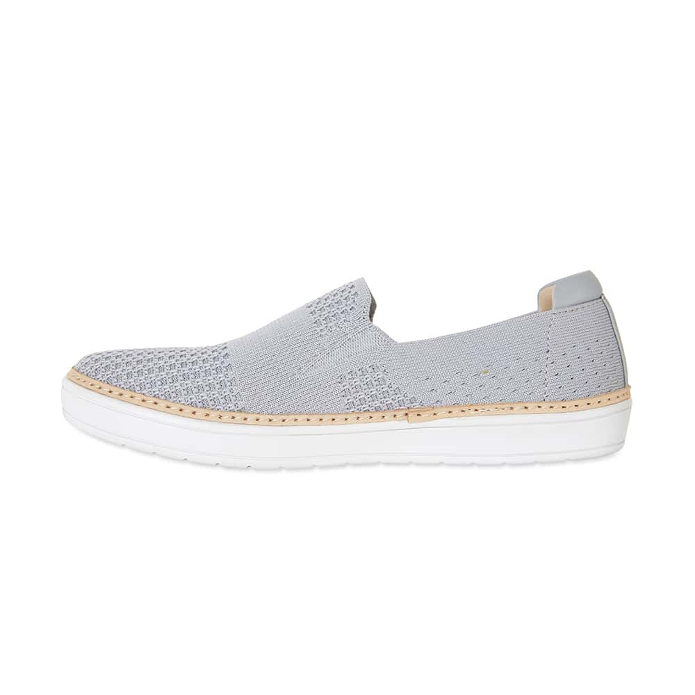 Onyx Loafer in Grey Fabric