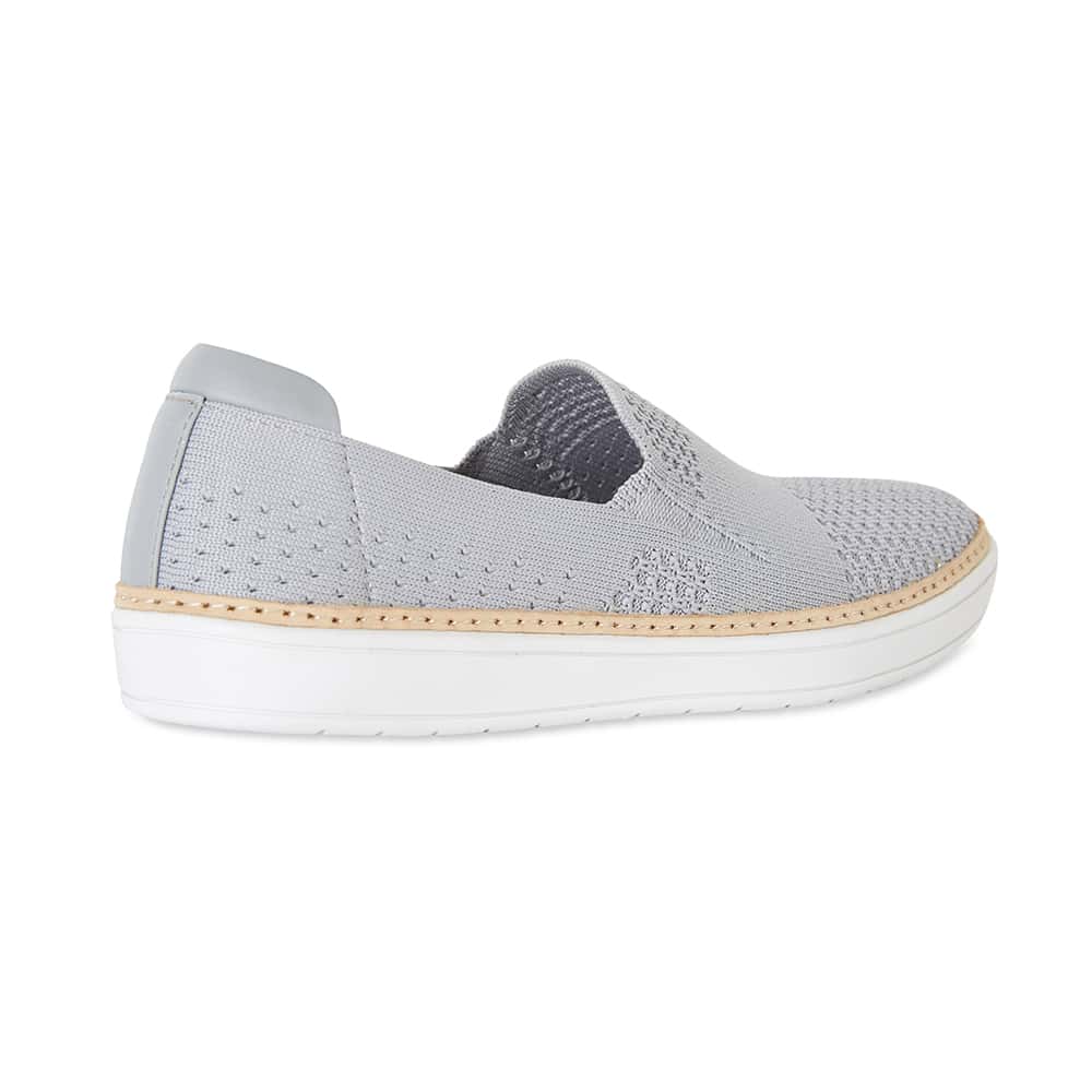 Onyx Loafer in Grey Fabric