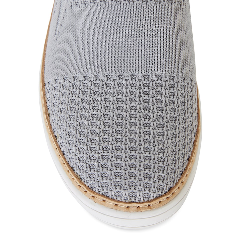 Onyx Loafer in Grey Fabric
