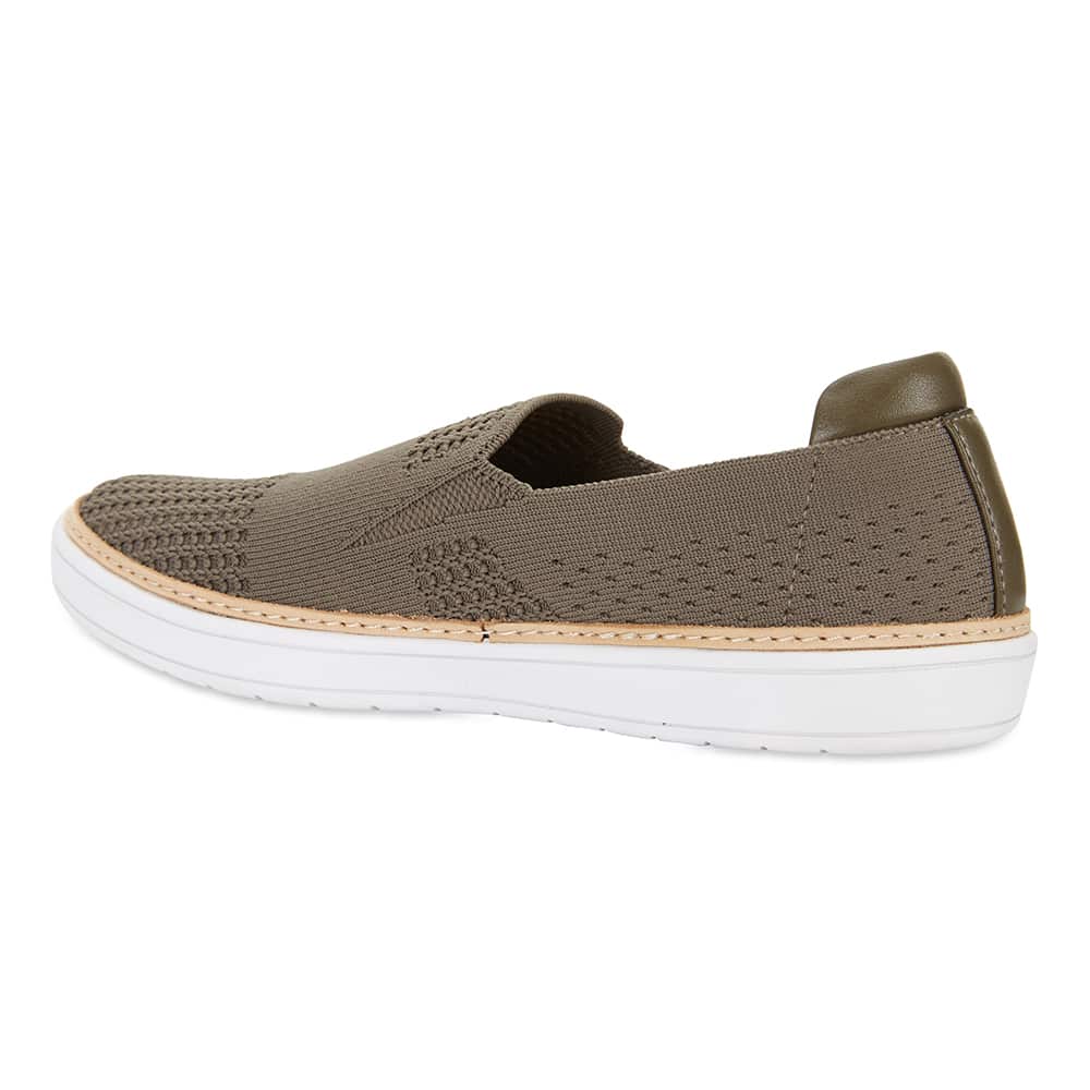 Onyx Loafer in Khaki Fabric